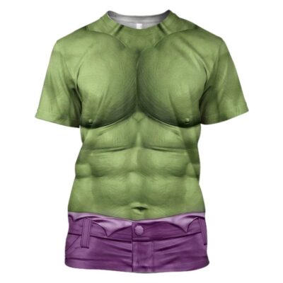 Incredible Hulk Cosplay Costumes- T-shirts For Men