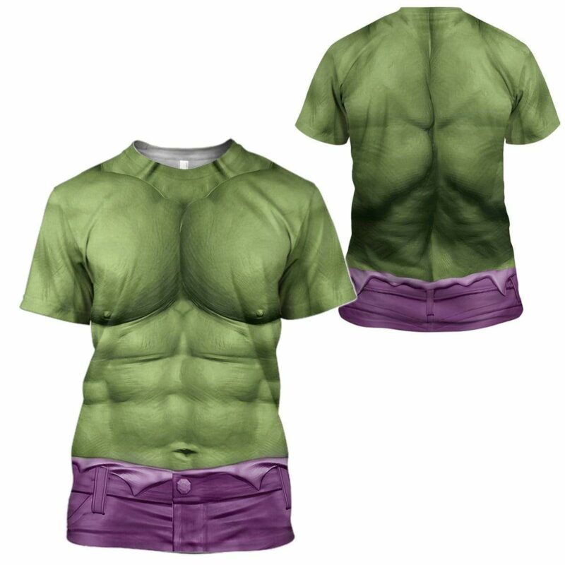 Incredible Hulk Cosplay Costumes- T-shirts For Men