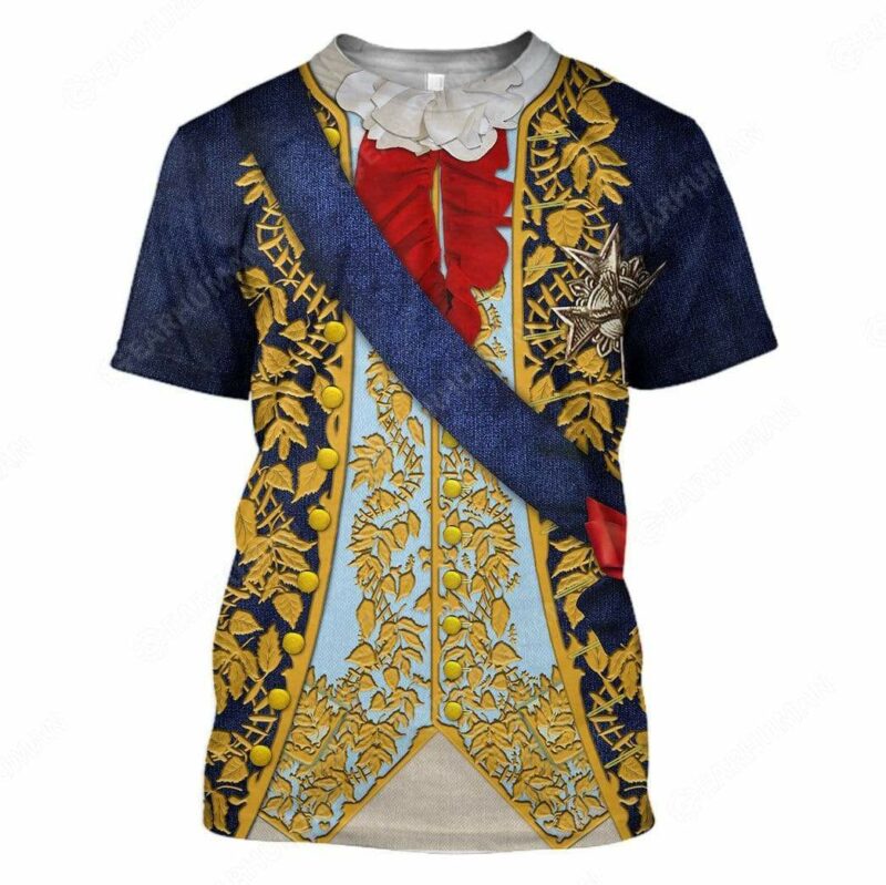 Louis XV Cosplay Costumes, Costume T-shirts For Men