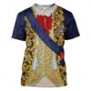 Louis XV Cosplay Costumes, Costume T-shirts For Men