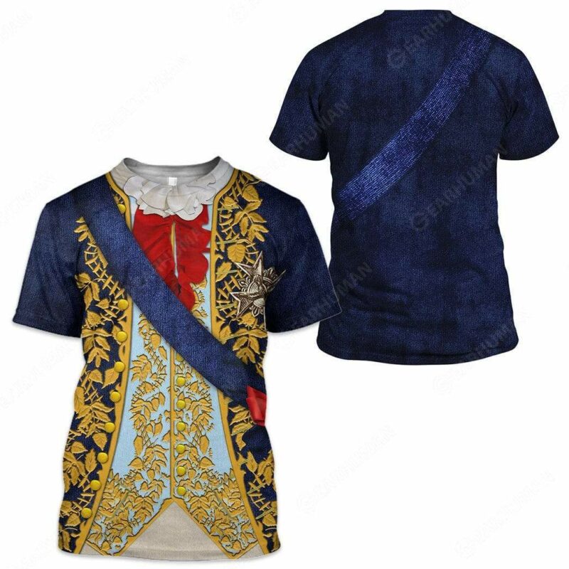 Louis XV Cosplay Costumes, Costume T-shirts For Men