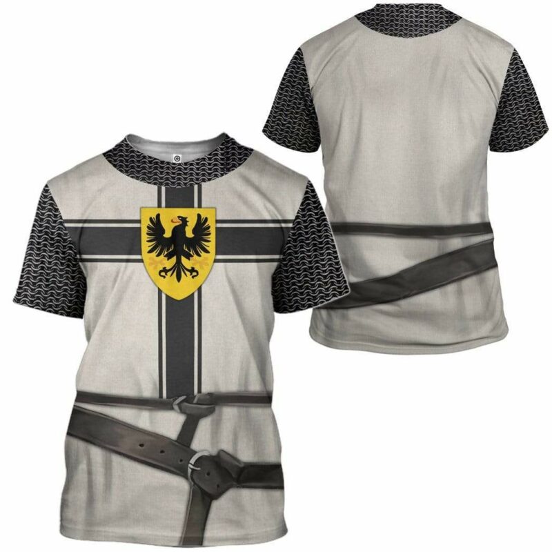 Teutonic Knight Cosplay Costumes, Costume T-shirts For Men