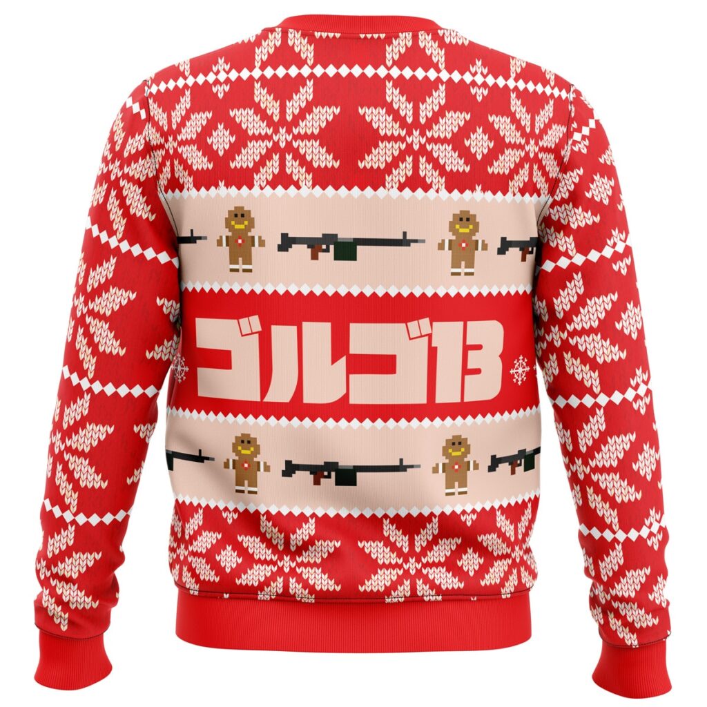 Duke Togo Golgo 13 Ugly Christmas Sweater