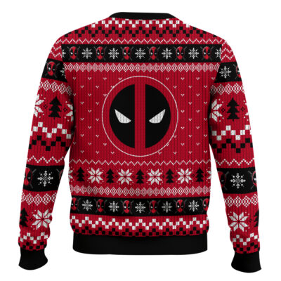 Deadpool X Wolverine Ugly Christmas Sweater