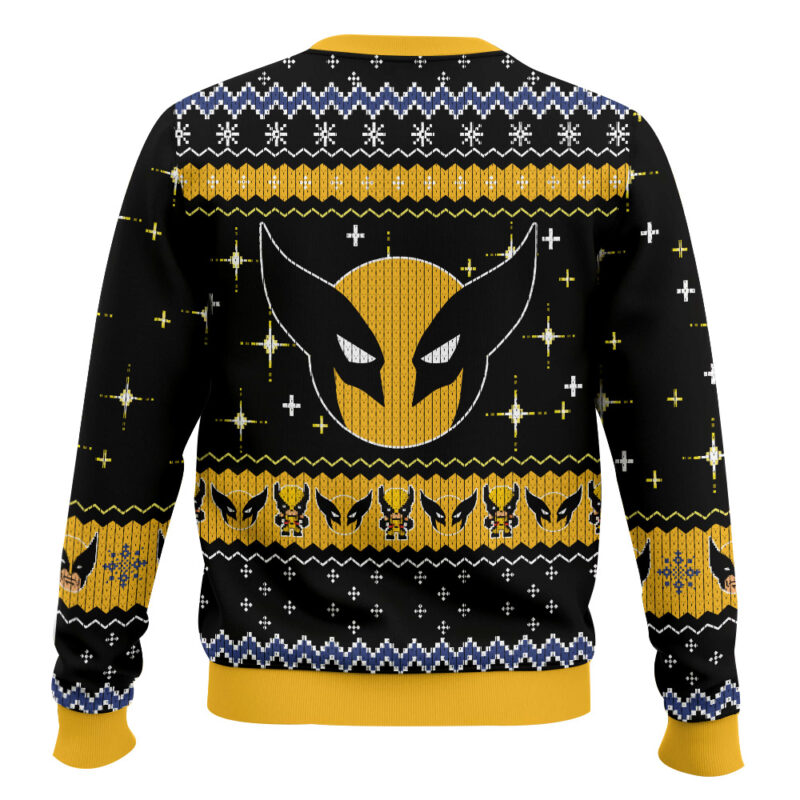 Deadpool X Wolverine Ugly Christmas Sweater