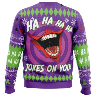 Ha ha ha happy Christmas Joker Christmas Sweater