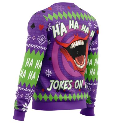 Ha ha ha happy Christmas Joker Christmas Sweater