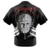 Pinhead Hawaiian Shirt, Hellraiser Hawaiian Shirt, Halloween Hawaiian Shirt