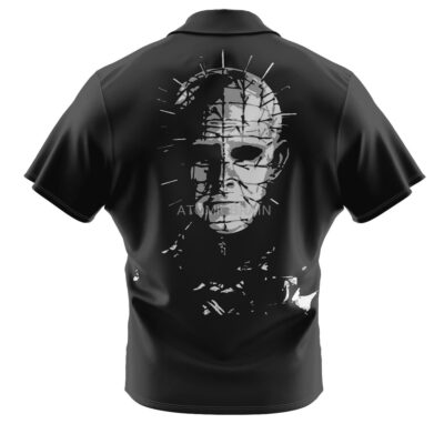 Pinhead Hawaiian Shirt, Hellraiser Hawaiian Shirt, Halloween Hawaiian Shirt