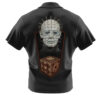 Pinhead Hawaiian Shirt, Hellraiser Hawaiian Shirt, Halloween Hawaiian Shirt