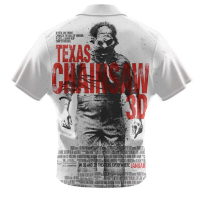 Leatherface Hawaiian Shirt, The Texas Chain Saw Massacre Hawaiian Shirt, Halloween Hawaiian Shirt