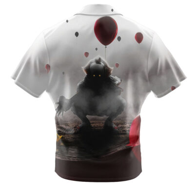 Pennywise Hawaiian Shirt, IT Hawaiian Shirt, Halloween Hawaiian Shirt