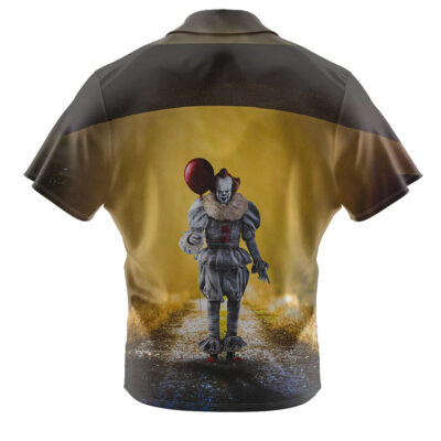 Pennywise Hawaiian Shirt, IT Hawaiian Shirt, Halloween Hawaiian Shirt