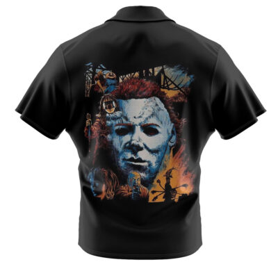 Michael Myers Hawaiian Shirt, Halloween Hawaiian Shirt