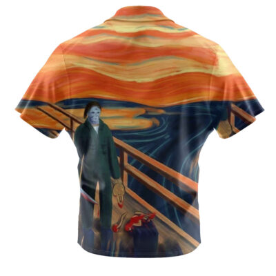 Michael Myers Hawaiian Shirt, Halloween Hawaiian Shirt