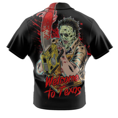 Leatherface Hawaiian Shirt, The Texas Chain Saw Massacre Hawaiian Shirt, Halloween Hawaiian Shirt