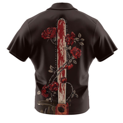 Leatherface Hawaiian Shirt, The Texas Chain Saw Massacre Hawaiian Shirt, Halloween Hawaiian Shirt