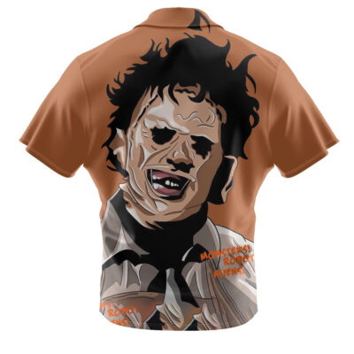 Leatherface Hawaiian Shirt, The Texas Chain Saw Massacre Hawaiian Shirt, Halloween Hawaiian Shirt