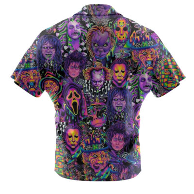 Horror Movie Hawaiian Shirt, Halloween Hawaiian Shirt