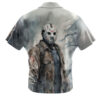 Jason Voorhees Hawaiian Shirt, Friday the 13th Hawaiian Shirt, Halloween Hawaiian Shirt