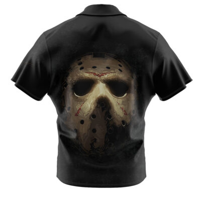 Jason Voorhees Hawaiian Shirt, Friday the 13th Hawaiian Shirt, Halloween Hawaiian Shirt