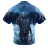 Jason Voorhees Hawaiian Shirt, Friday the 13th Hawaiian Shirt, Halloween Hawaiian Shirt