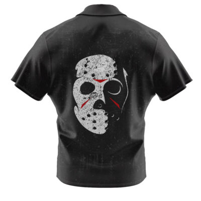 Jason Voorhees Hawaiian Shirt, Friday the 13th Hawaiian Shirt, Halloween Hawaiian Shirt