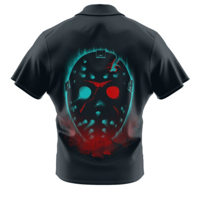 Jason Voorhees Hawaiian Shirt, Friday the 13th Hawaiian Shirt, Halloween Hawaiian Shirt