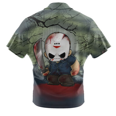 Jason Voorhees Hawaiian Shirt, Friday the 13th Hawaiian Shirt, Halloween Hawaiian Shirt