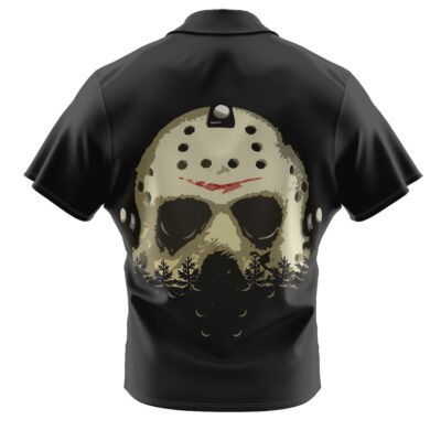 Jason Voorhees Hawaiian Shirt, Friday the 13th Hawaiian Shirt, Halloween Hawaiian Shirt