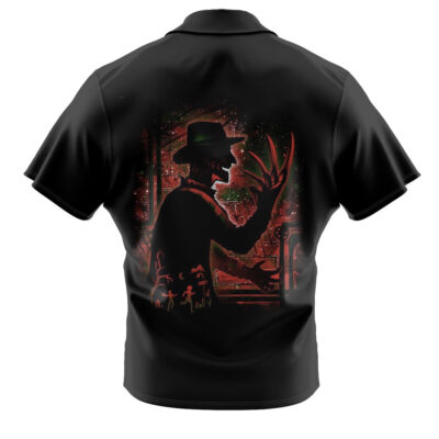 Freddy Krueger Hawaiian Shirt, A Nightmare on Elm Street Hawaiian Shirt, Halloween Hawaiian Shirt