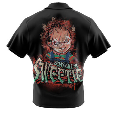 Dont Me Call Me Sweetie Chucky Hawaiian Shirt, Halloween Hawaiian Shirt