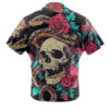 Skull And Bones Hawaiian Shirt, Halloween Hawaiian Shirt