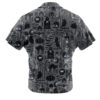 Skull And Bones Hawaiian Shirt, Halloween Hawaiian Shirt