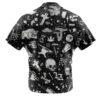 Skull And Bones Hawaiian Shirt, Halloween Hawaiian Shirt