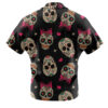 Skull And Bones Hawaiian Shirt, Halloween Hawaiian Shirt