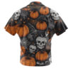 Skull And Bones Hawaiian Shirt, Halloween Hawaiian Shirt