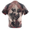 Skull And Bones Hawaiian Shirt, Halloween Hawaiian Shirt