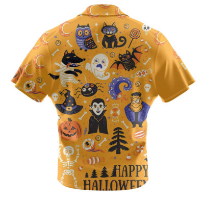 Pumpkin Hawaiian Shirt, Halloween Hawaiian Shirt