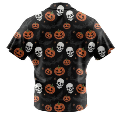 Pumpkin Hawaiian Shirt, Halloween Hawaiian Shirt