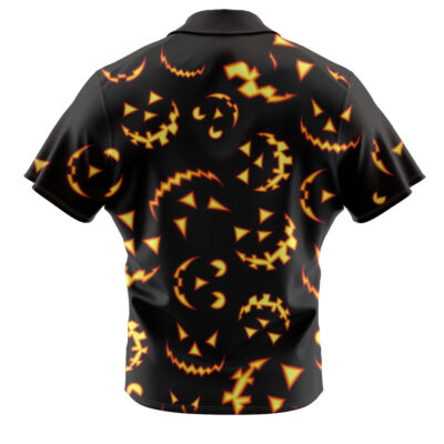 Pumpkin Hawaiian Shirt, Halloween Hawaiian Shirt