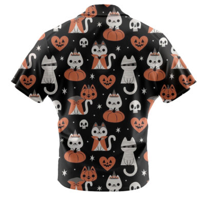 Pumpkin Hawaiian Shirt, Halloween Hawaiian Shirt