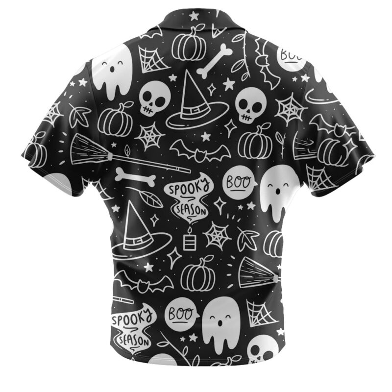 Skull Hawaiian Shirt, Halloween Hawaiian Shirt