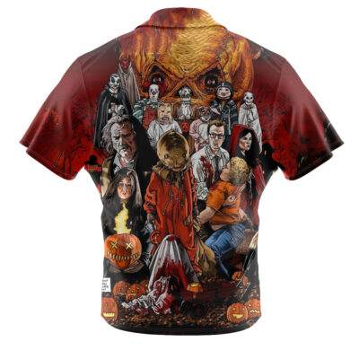 Trick 'r Treat Hawaiian Shirt, Halloween Hawaiian Shirt