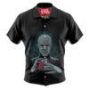 Pinhead Hawaiian Shirt, Hellraiser Hawaiian Shirt, Halloween Hawaiian Shirt