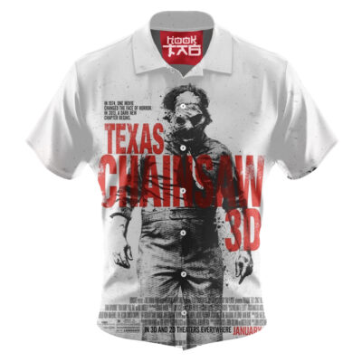 Leatherface Hawaiian Shirt, The Texas Chain Saw Massacre Hawaiian Shirt, Halloween Hawaiian Shirt