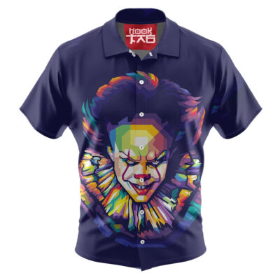 Pennywise Hawaiian Shirt, IT Hawaiian Shirt, Halloween Hawaiian Shirt