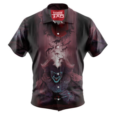 Pennywise Hawaiian Shirt, IT Hawaiian Shirt, Halloween Hawaiian Shirt