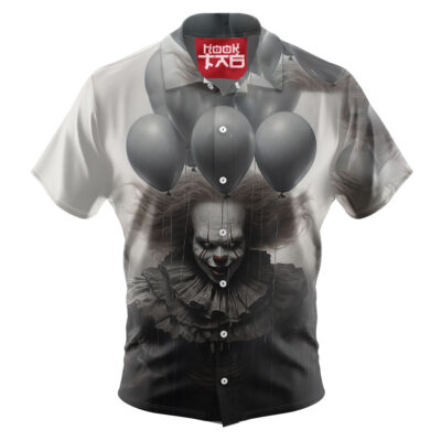 Pennywise Hawaiian Shirt, IT Hawaiian Shirt, Halloween Hawaiian Shirt