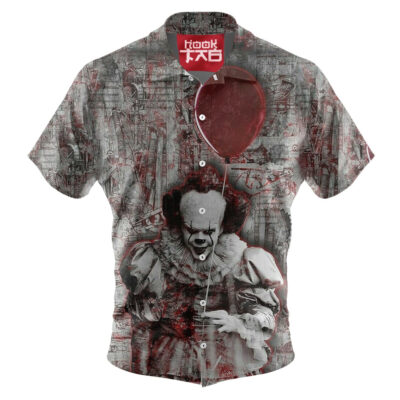 Pennywise Hawaiian Shirt, IT Hawaiian Shirt, Halloween Hawaiian Shirt